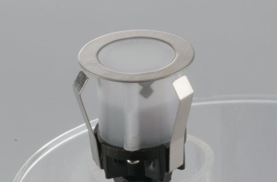 Set 6 lampi de treaptă încastrate, din oțel, cu LED integrat, lumină naturală 4000°k, 6x0.6W, driver 12V inclus, 360LM RIDER